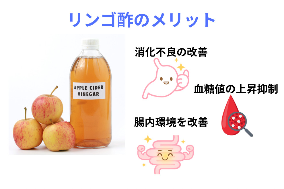 りんご酢のメリット